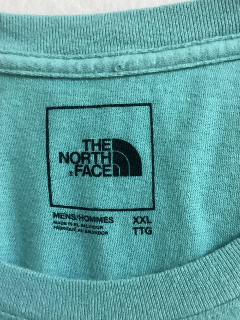 The North Face Mint Green Logo Graphic Tee